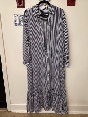 J.Crew Long Amelia Shirt Dress